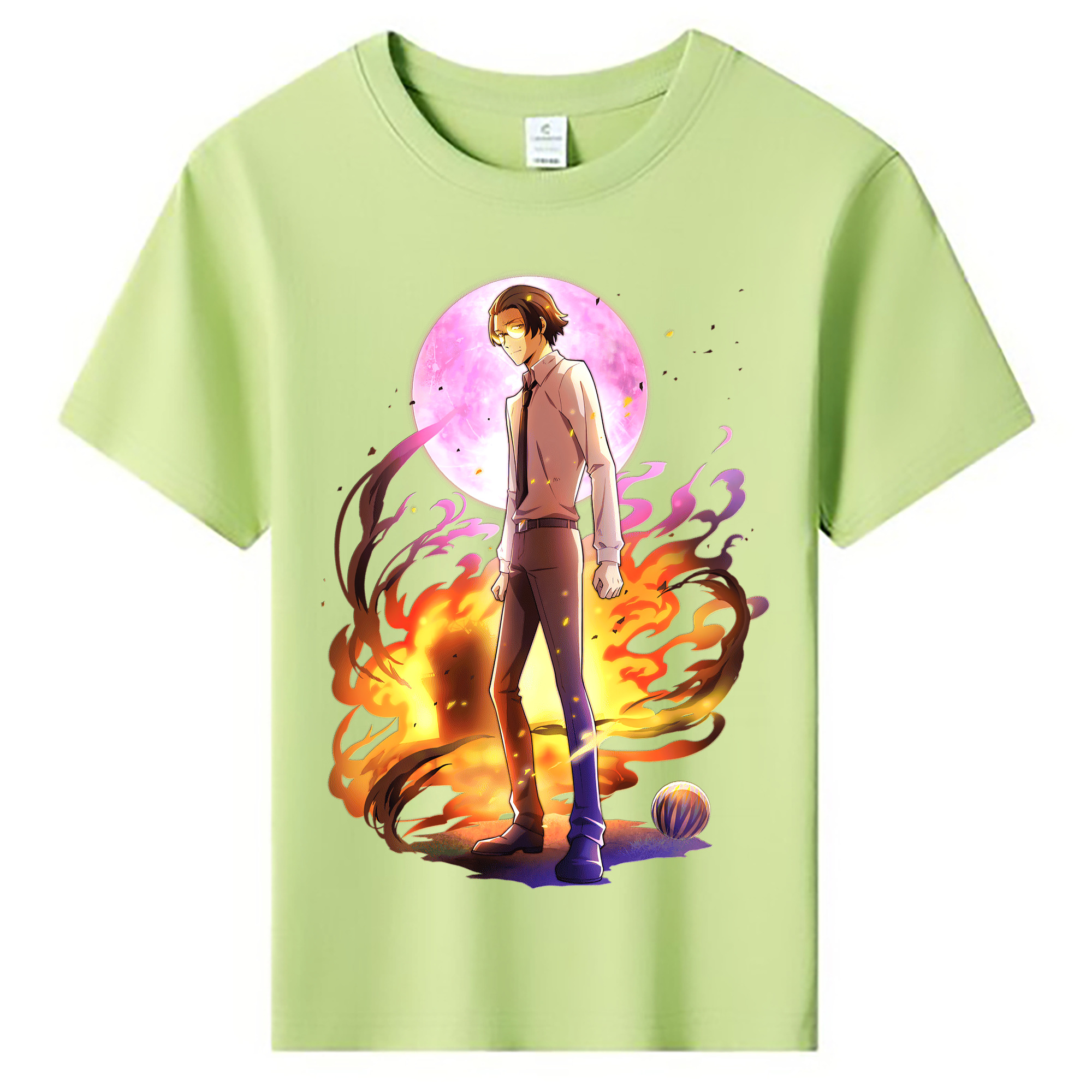 （画像用） 文豪ストレイドッグス Bungo Stray Dogs 綿100％キッズTシャツ（フロントプリント）
